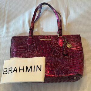 Brahmin Medium Asher Tote Purple Potion Tote